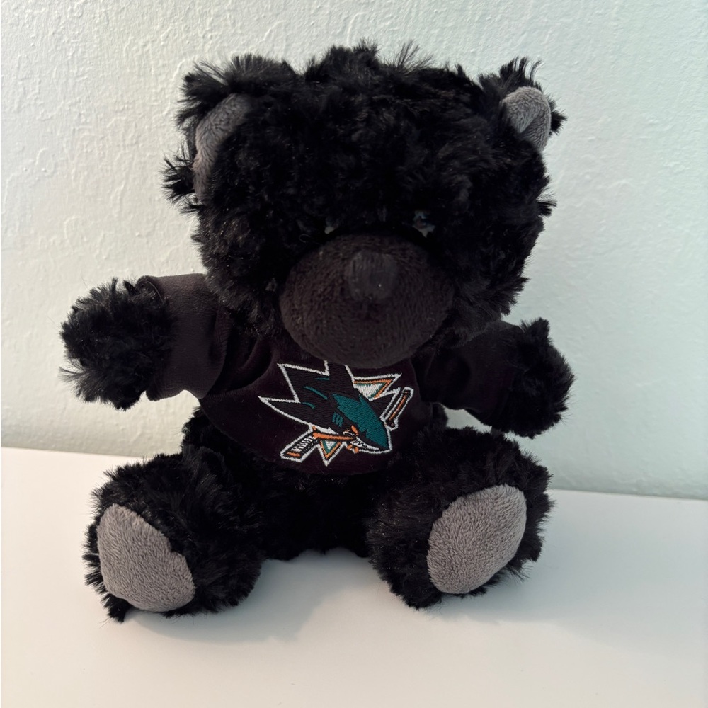 San Jose Sharks Mini Teddy Bear - Forever Collectible